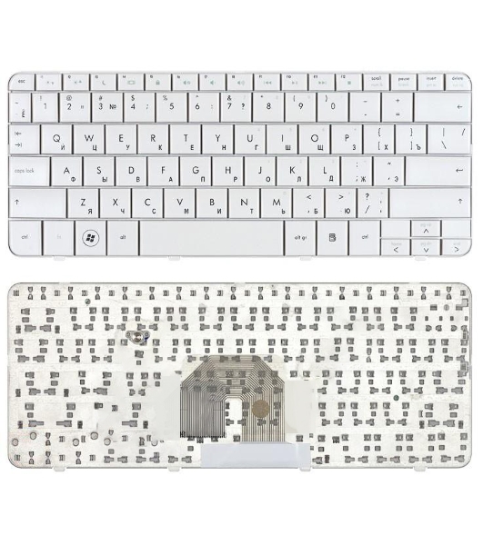 Клавиатура для ноутбука HP Pavilion DV2-1000 DV2-1100 DV2-1200 белая