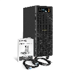 Источник бесперебойного питания On-line ExeGate PowerExpert TL-575-6kVA.192V.LCD.AVR.T.USB.RS232.SNMP 6000VA/6000W, On-Line, PF=1, LCD, клеммы, RS232, USB, SNMP-slot, встроенные батареи 12V 7.2Ah - 16шт, возможность подключения до 4 внешних батарейных блоков 192В, Tower, металлический корпус на колесиках, черный, фото2