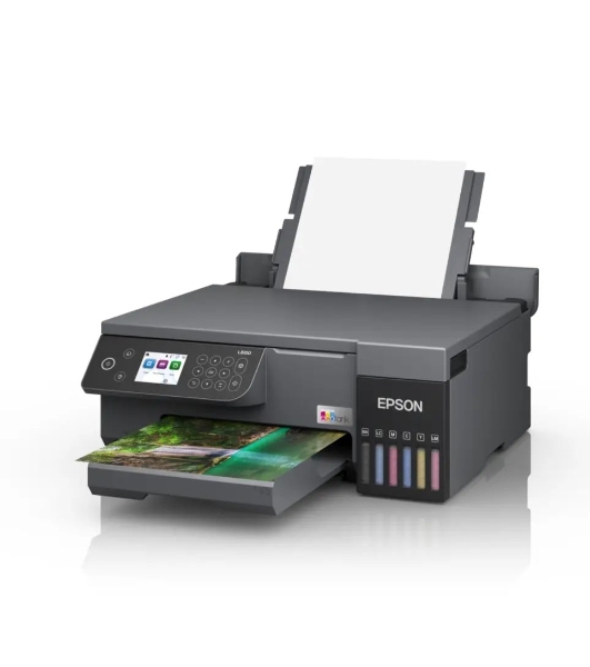 МФУ струйное Epson EcoTank L8100 (C11CK94***), A4, цветной, печ. до 8 стр/мин., 5760 x 1440 dpi (печ.), 1200x4800dpi (скан.), USB, Wi-Fi