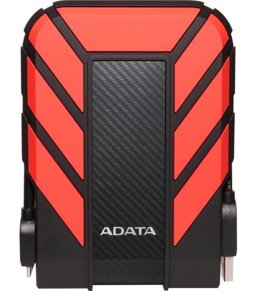 Внешний HDD 2.5' ADATA HD710P, 2TB, USB 3.2 Gen 1 Type-A, 5400 rpm, черный/красный