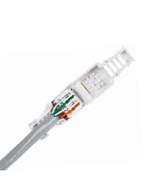 Штекер RJ-45 (8P8C) LK-8P8C быстрозажимной ручной cat.5e и 6