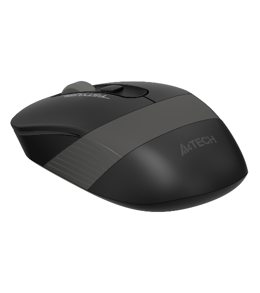 Мышь беспроводная A4Tech Fstyler FG10S черный/серый, 2000 dpi, радиоканал, USB, кнопки - 4