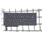 Клавиатура для ноутбука MacBook A1286 с SD большой ENTER RU, фото 1