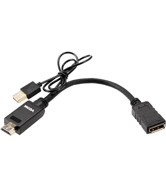 Адаптер USB TO DP(F) CG599E-0.15M 4K*60HZ VCOM