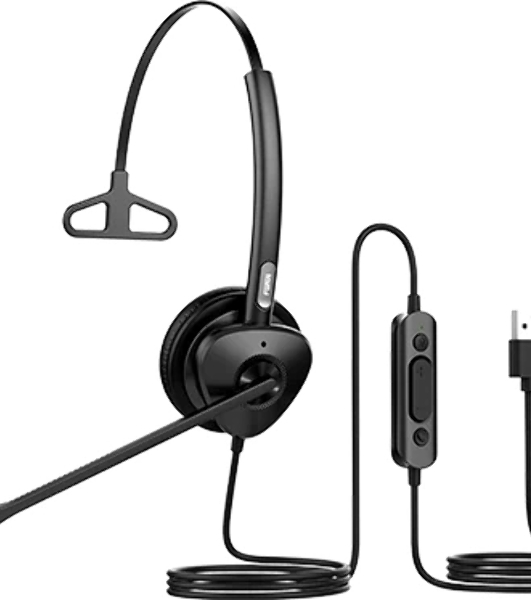 Гарнитура проводная Fanvil HT301-U, моно, USB