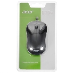 Мышь проводная Acer OMW140 черный, 1200 dpi, USB, кнопки - 3, фото10