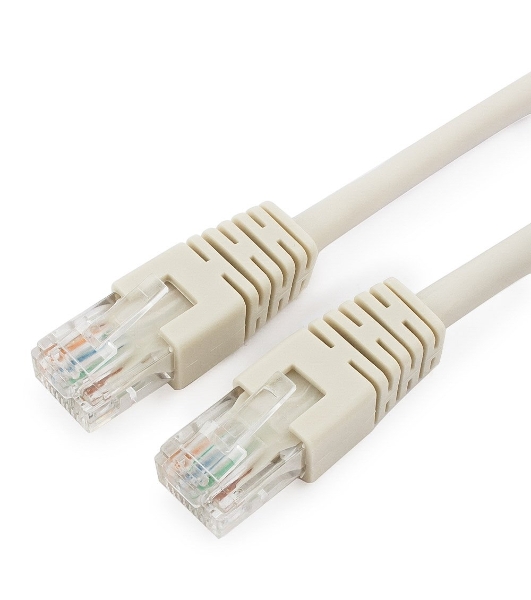 Патч-корд UTP Cablexpert PP6U-10M cat.6, 10м, литой, многожильный, серый