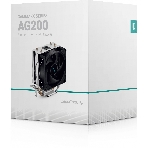 Кулер для процессора DEEPCOOL AG200 черный, 92 мм, алюминий/медь, 3050 об/мин, 30.5 дБ, 4 pin, 100 Вт, 133 мм, фото3