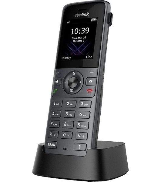 Телефон DECT-трубка Yealink W74H черный