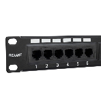 Патч-панель Rexant 19', 1U, 24 порта RJ-45, категория 5e, UTP неэкранированная, черная, фото4