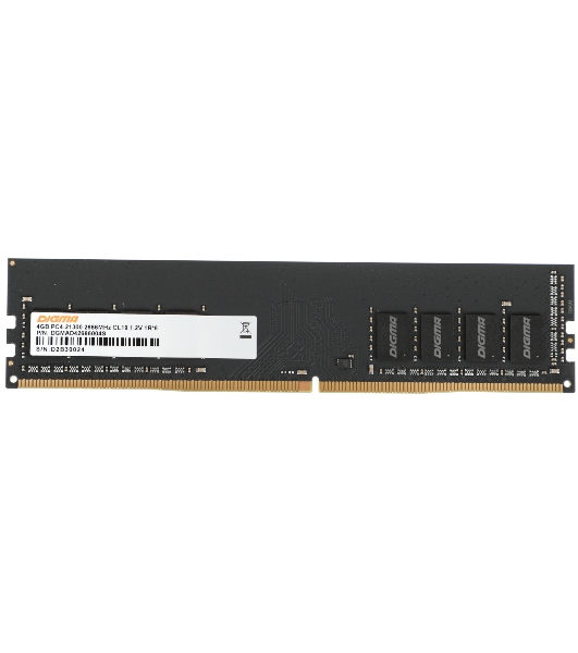 Оперативная память Digma, DDR4, 4GB (1x4GB), 2666MHz, CL19, DIMM