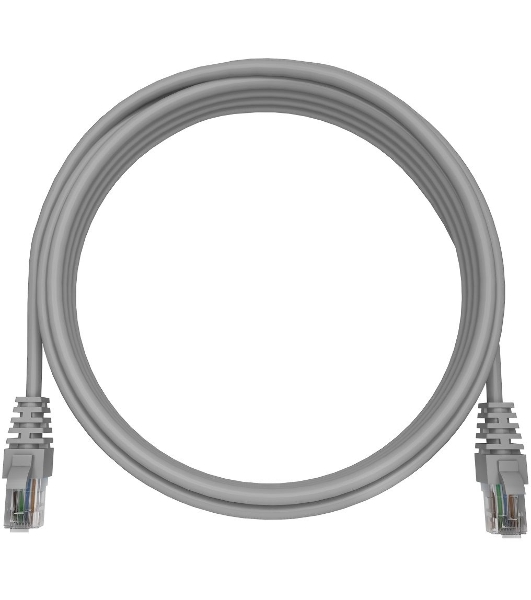 Патч-корд NTSS NTSS-PC-UTP-RJ45-6-0.5-LSZH-GY NTSS-PC-UTP-RJ45-6-0.5-LSZH UTP RJ-45 вил.-вилка RJ-45 кат.6 0.5м серый LSZH (уп.:1шт) 24AWG