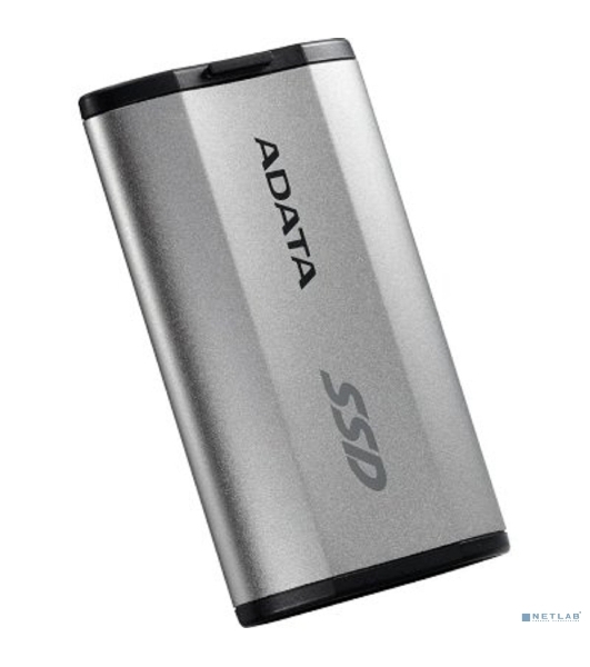 Внешний SSD ADATA SD810, 1TB, USB 3.2 Gen 2x2 Type-C, R/W 2000/2000, серебристый