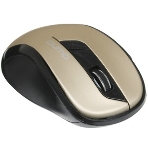 Мышь беспроводная Qumo Office Line M64 золотистый, 1600 dpi, радиоканал, USB, кнопки - 6, фото5