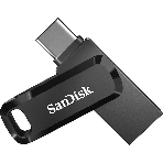 Флешка USB Sandisk 128Gb Ultra Dual Go SDDDC3-128G-G46 USB3.1 черный, фото 1