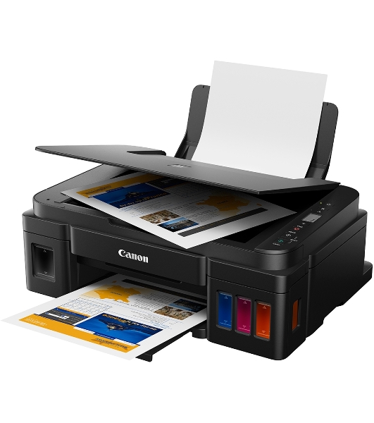 МФУ струйное Canon PIXMA G2410 (2313C009), A4, цветной, печ. 8.8 стр/мин (ч/б) 5 стр/мин (цвет), скан. до 19 стр/мин., 1200 x 4800 dpi (принтер) 1200x600dpi (сканер), USB