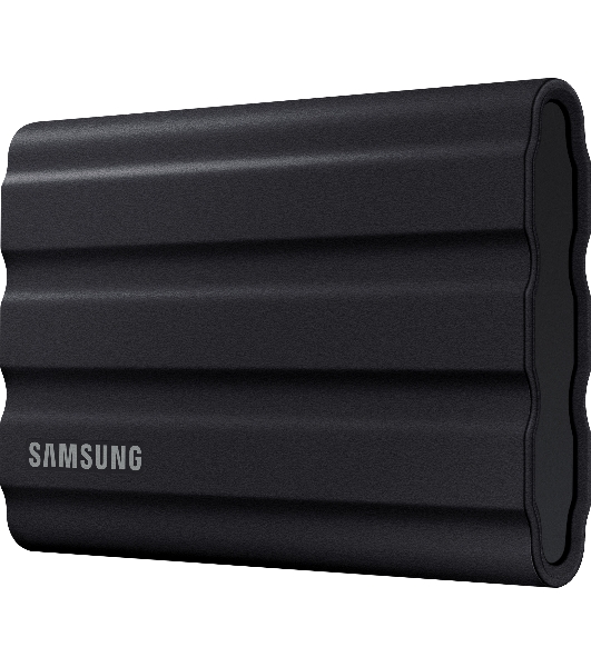 Внешний SSD Samsung T7 Shield, 4TB, USB 3.2 Gen 2 Type-C, R/W 1050/1000, черный
