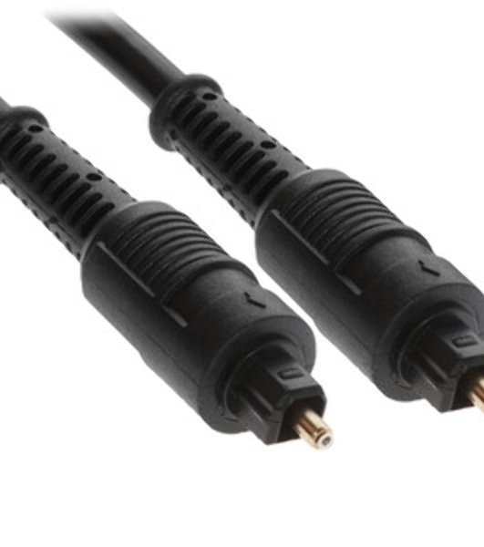 Кабель оптический Cablexpert CC-OPT-10M-N, Toslink 2xODT M/M, 10м, черный, пакет