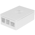 Компьютерный корпус ACD RA595 белый Injection Molding Case Supporting 3007 Fans for Raspberry 4B, фото2