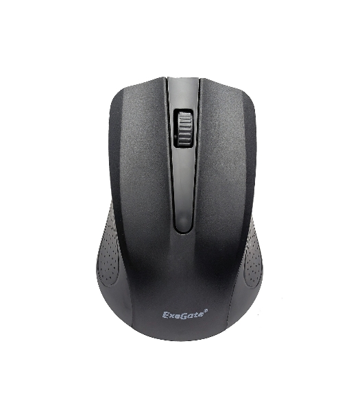 Мышь беспроводная ExeGate Professional Standard SR-9023 черный, 1200 dpi, радиоканал, USB, кнопки - 3