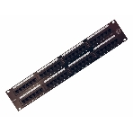 Патч-панель Rexant 19', 2U, 48 портов RJ-45, категория 5e, UTP неэкранированная, черная, фото 1