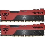 Оперативная память Patriot Viper Elite II, DDR4, 16GB (2x8 GB), 3200 MHz, CL18, DIMM, радиатор, красный, черный, фото22