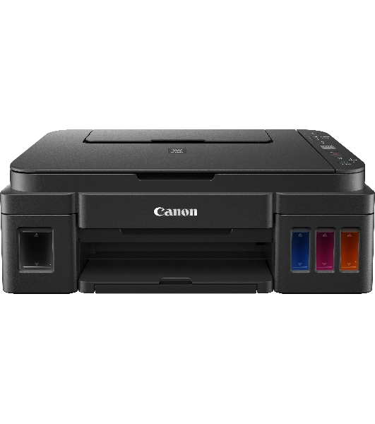 МФУ струйное Canon PIXMA G3410 (2315C009), A4, цветное, печ. 8.8 стр/мин (ч/б) 5 стр/мин (цвет), скан. до 19 стр/мин., 4800x1200 dpi (принтер) 1200х600 dpi (сканер), USB, Wi-Fi