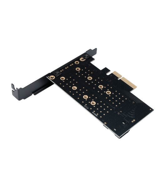 Адаптер Gembird для двух SSD M.2 (NVMe+SATA) в разъем PCI-e MF-PCIE-NVME-SATA, коробка
