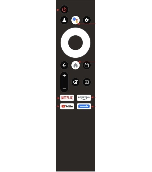 Телевизор Skyworth 40' 40E55G черный LED FHD 60Hz GoogleTV