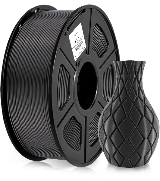 Пластик для принтера 3D Cactus CS-3D-PLA-1KG-BLACK PLA d1.75мм 1кг 1цв. черный