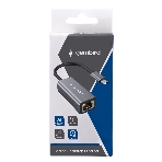 Сетевой адаптер Ethernet Gembird NIC-U12, Type-C USB 3.0 - 2.5 Gigabit Ethernet adapter, алюминий, RTL8156B, фото2