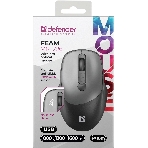 Мышь беспроводная Defender Feam MM-296 черный, 1600 dpi, радиоканал, USB, кнопки - 4, фото11