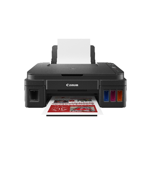 МФУ струйное Canon PIXMA G3410 (2315C009), A4, цветное, печ. 8.8 стр/мин (ч/б) 5 стр/мин (цвет), скан. до 19 стр/мин., 4800x1200 dpi (принтер) 1200х600 dpi (сканер), USB, Wi-Fi