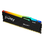 Оперативная память Kingston Fury Beast, DDR5, 32GB (1x32GB), 5600MHz, CL40, DIMM, с радиатором, RGB, черный, фото10