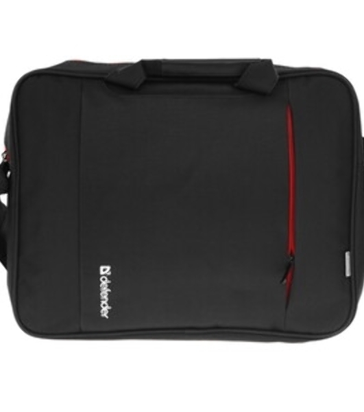 Сумка для ноутбука Defender Geek 15.6' черный, карман