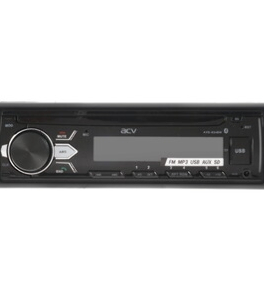 Автомагнитола ACV AVS-824BW, 1 DIN, Bluetooth, USB Type-A, AUX