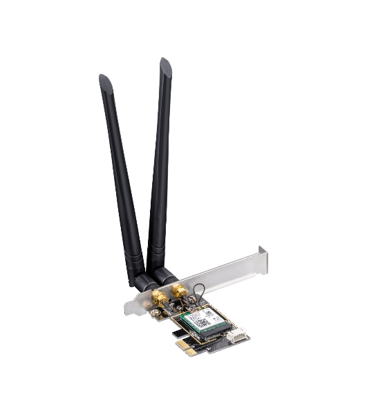 Сетевой адаптер Wi-Fi + Bluetooth Cudy WE3000 AX3000 PCI Express (ант.внеш.съем) 2ант.