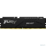 Оперативная память Kingston Fury Beast, DDR5, 32GB (1x32GB), 6000MHz, CL30, DIMM, с радиатором, черный, фото11