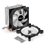Кулер ExeGate Wizard EXX200-PWM.RGB (Al+Cu, 2 тепл.трубки, LGA775/1150/1151/1155/1156/1200/1700/1851/AM2/AM2+/AM3/AM3+/AM4/AM5/FM1/FM2/754/939/940, TDP 95W, Fan 90мм, PWM, 800-2400RPM, Hydro bearing, 4pin, 11-24db, 305г, RGB подсветка, с термопастой, на защелках, RTL), фото18
