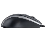 Мышь проводная Perfeo TOUR черный/серебристый, 1000 dpi, USB, кнопки - 3, фото4