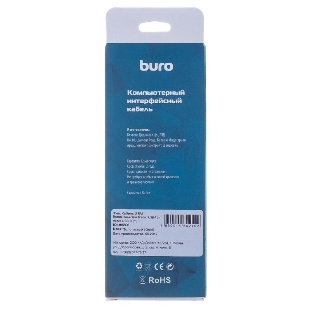 Кабель Buro Reversible Braided BHP RET MICUSB-BR USB A(m) micro USB B (m) 1м золотистый