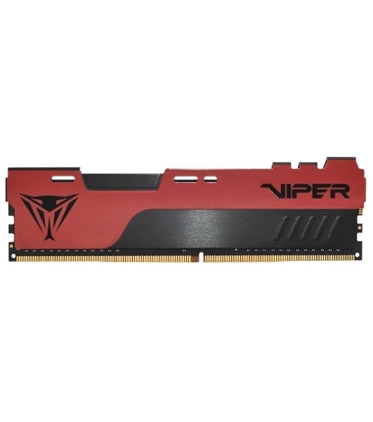 Оперативная память Patriot Viper Elite II, DDR4, 8GB (1x8 GB), 3200 MHz, CL18, DIMM, радиатор, красный/черный