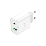 Сетевое зарядное устройство HOCO C80A Rapido 1xUSB + 1xUSB-C, 3.1A, 20W, белый, фото15