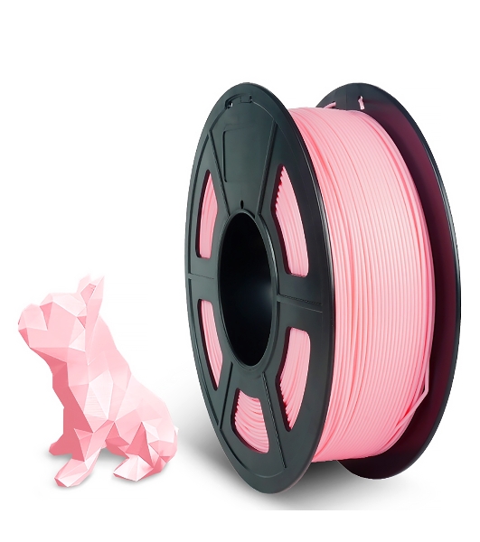 Филамент NVPrint PLA+ Sakura Pink для 3D печати диаметр 1.75мм длина 330 метров масса 1 кг