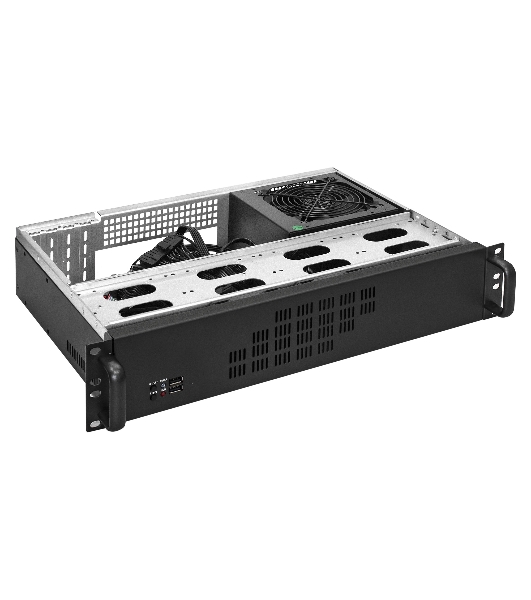 Серверный корпус ExeGate Pro 2U300-04 (RM 19', высота 2U, глубина 300, БП 500PPH-SE, USB)