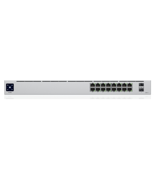Коммутатор Ubiquiti UniFi USW-16-POE 2SFP 8PoE+ 42W управляемый