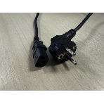 Кабель Кабель питания Schuko-C13, 3x0.5мм2, 6A, с заземлением, 1.8м, фото 1