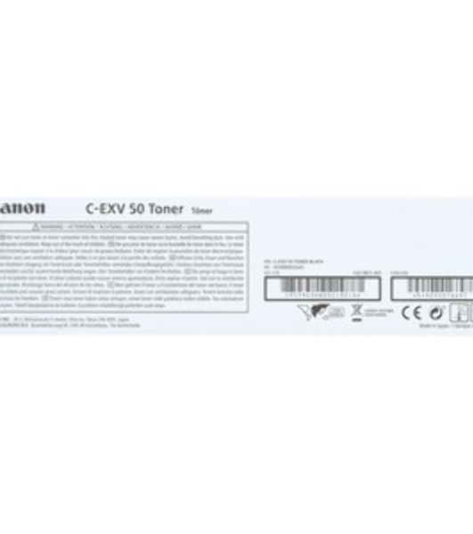 Картридж лазерный Canon C-EXV 50 Toner Black (9436B002), черный, 17600 стр при 6% (689g*1), для IR1435/1435i/1435iF
