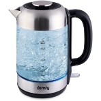 Чайник электрический Domfy DSM-EK401 1.8л. 2200Вт черный/прозрачный (корпус: стекло), фото16