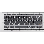 Клавиатура для ноутбука Lenovo IdeaPad Z450 Z460 Z460A Z460G черная с серой рамкой, фото3